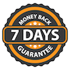 7 days money back guarantee